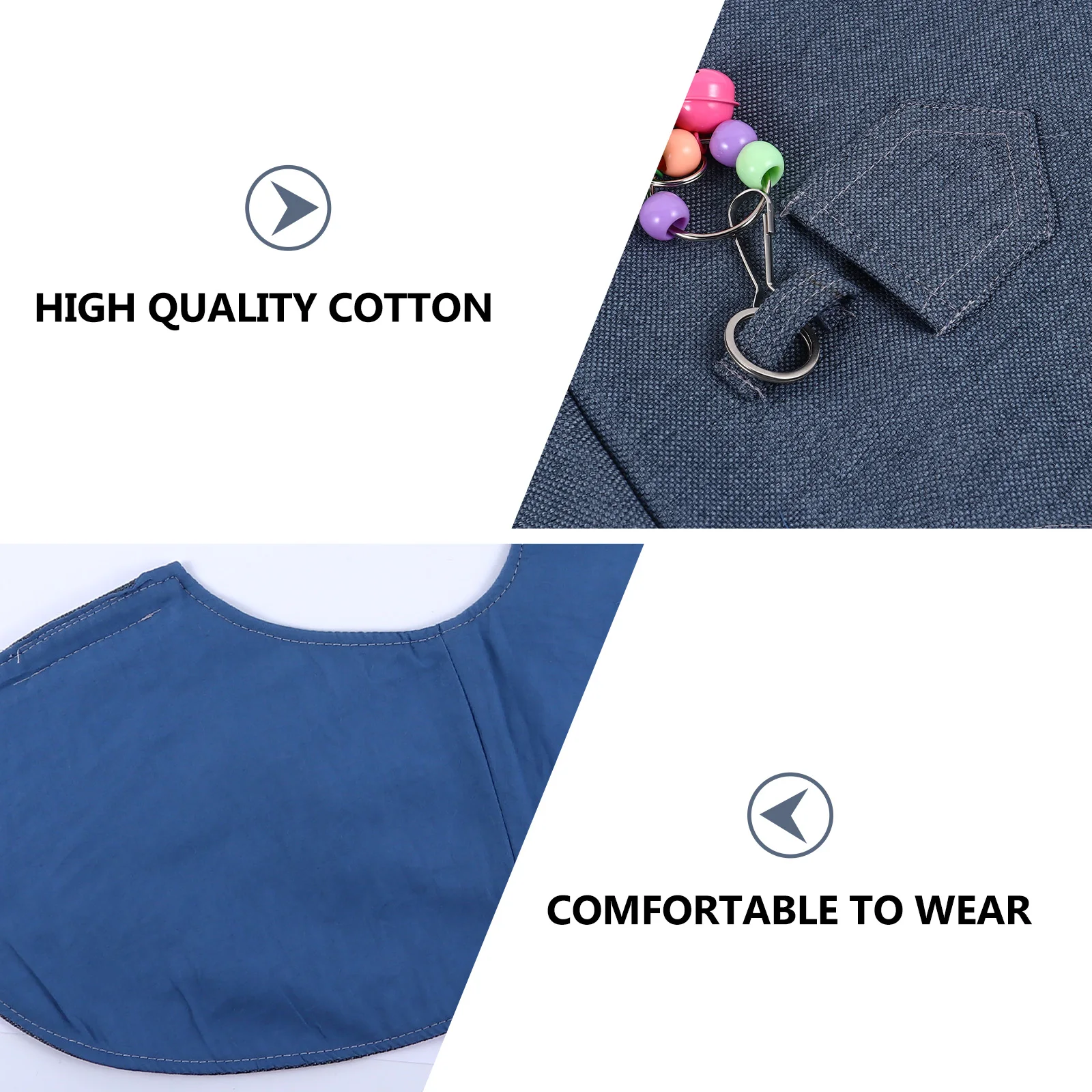 

Adjustable Shoulder Protector Pad Parrot Anti-Scratch Diaper Shawl Cotton Fabric Skin-Friendly Comfortable Wear