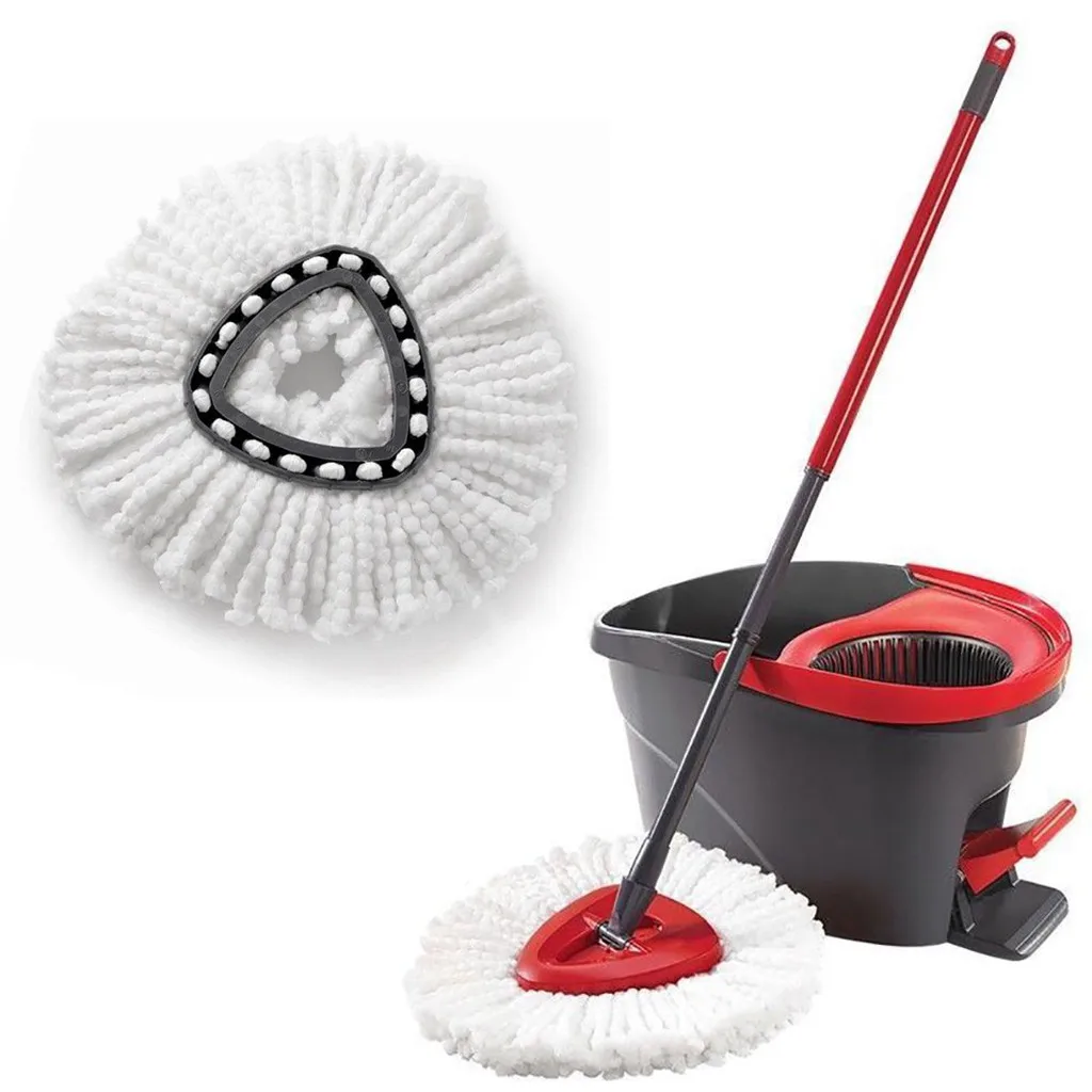 Replacement Heads Easy Cleaning Mopping Wring Spin Mop Refill Mop