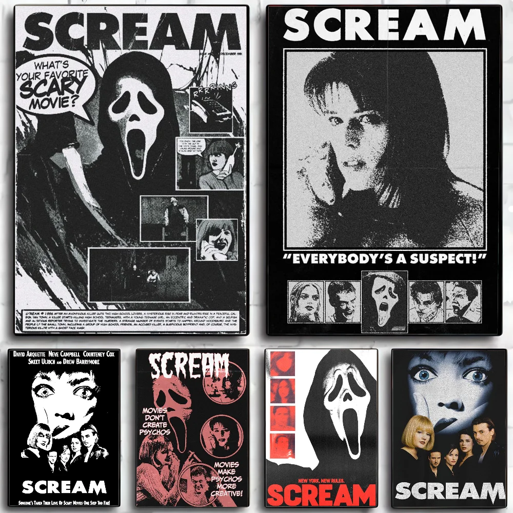 Affiche de film d'horreur de Super hôtesse américaine, Art mural, décoration de maison, peinture numérique, salon, Restau