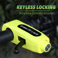 Motorcycle Handlebar Lock Electric Vehicle Scooter Bicycle Safe Anti-theft Accelerator Brake Lock Motorcycle Accessories