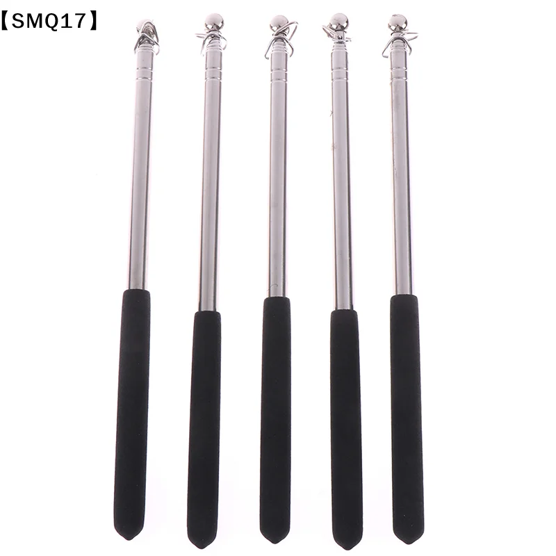 Professional Touch 1 Meter Head Telescopic Flagpole Stainless Professor Pointer Teaching Equipment And Supplies【SMQ】