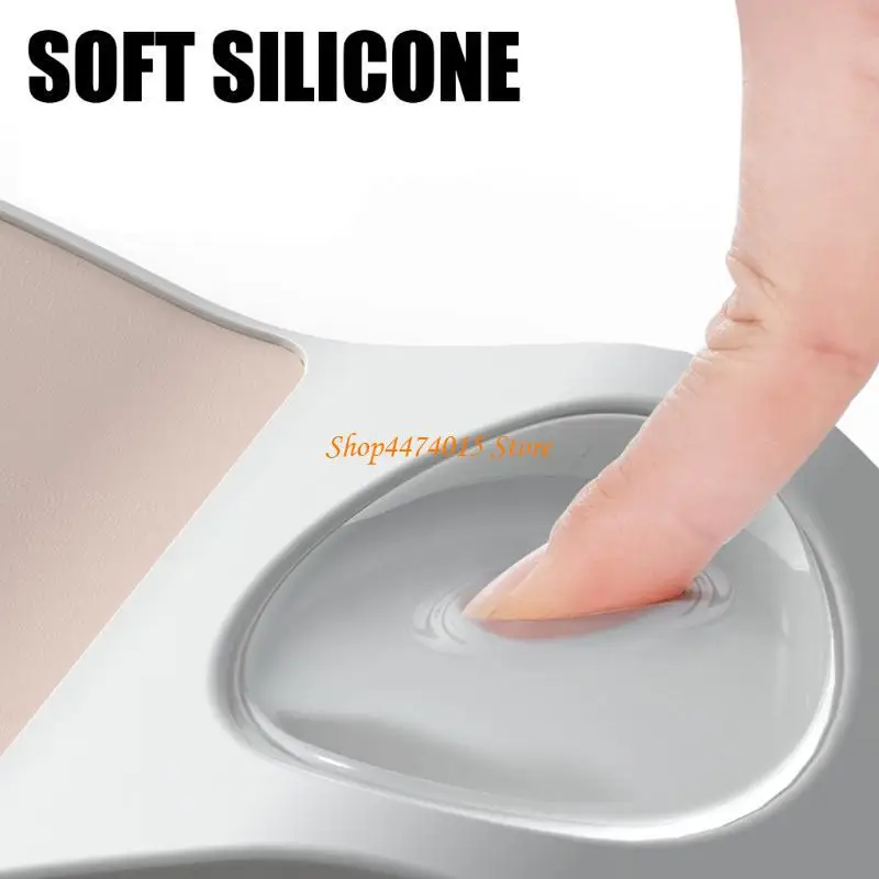 K1AA Ergonomic Mouse Pad with Massage Wrist Support and Secure Slip Resistant Base