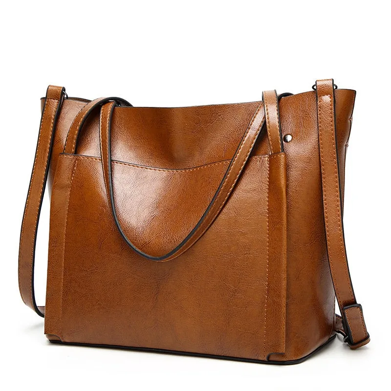Large Capacity for Work Commuter Hand-Carrying Bag Women 2023 New One-Shoulder Tote Big Bag Advanced Messenger Bag