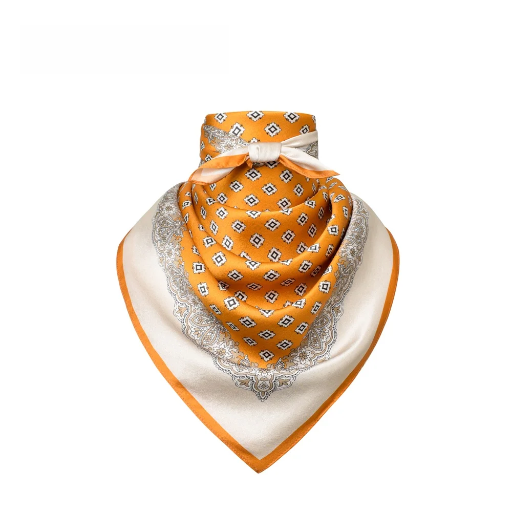 Echarpe-carree-en-soie-pour-homme-cache-cou-d'exterieur-design-unique-accessoire-de-mode-polyvalent-printemps-automne