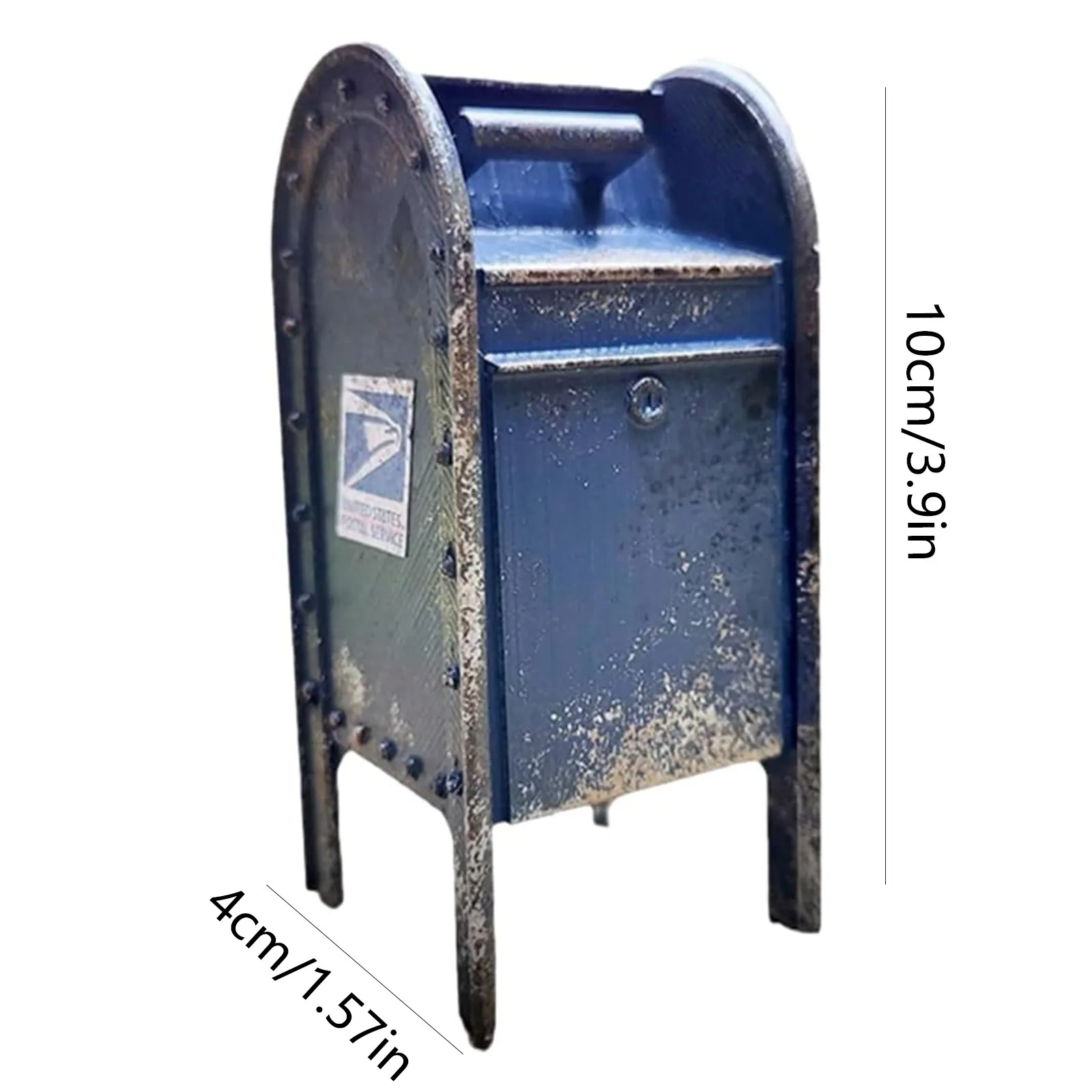 الإبداعية اليدوية مصغرة الأمريكية Payphone خمر مصغرة Payphone كشك صندوق البريد نموذج الديكور، ديكور دمية صغيرة