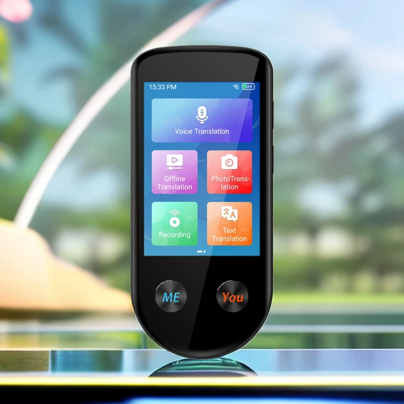 T23C Language Translator,Two Way Language Translator With Voice/Offline/Photo 137 Languages AI Translator For Travel Business