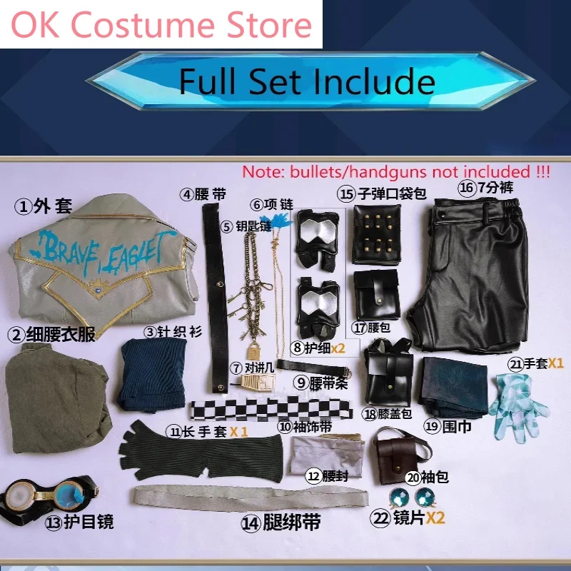 

Identity V Martha Behamfil Coordinator Fashion Game Suit Uniform Cosplay Costume Halloween Party Role Play Outfit Women