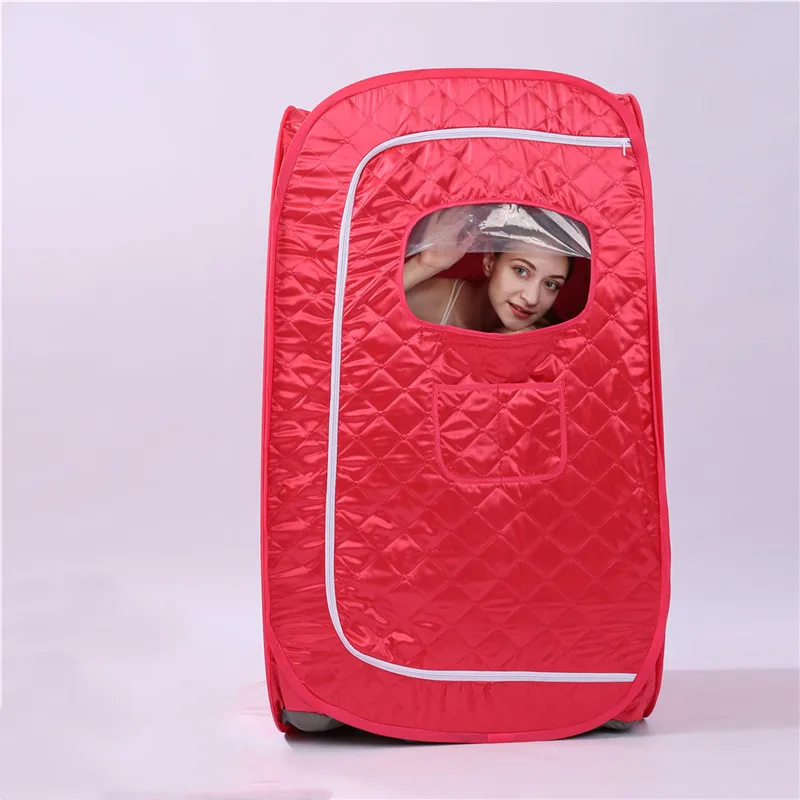 Portable Steam Sauna Room Larger Tent Capacity 2.0L Hot Pot Lose Weight Detox Therapy Bath Cabin