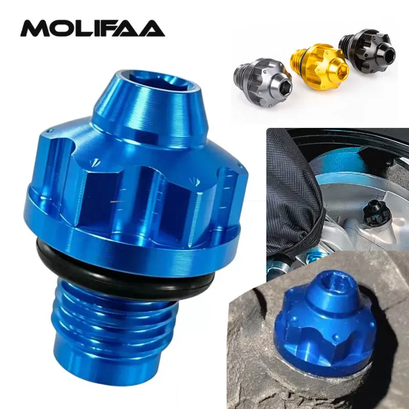 For Yamaha XMAX 300 2018 - 2026 V1 V2 V3 Engine Oil Drain Plug Motorcycle CNC Oil Dipstick Magnetic Screws Cover Accessories