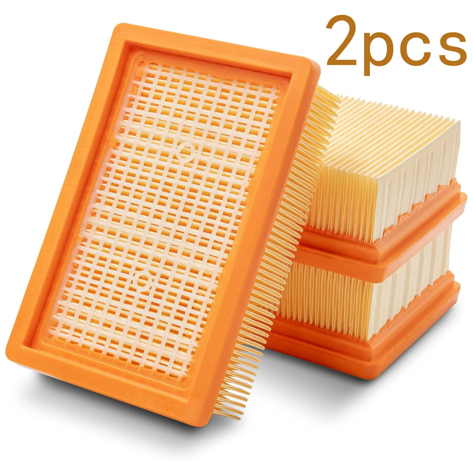 2 Filtros de Vácuo para Kärcher WD4 WD5 WD6 MV4 MV5 MV6 Premium KWD4 KWD5 KWD6 Filtro Plano Plissado 2.863-005.0