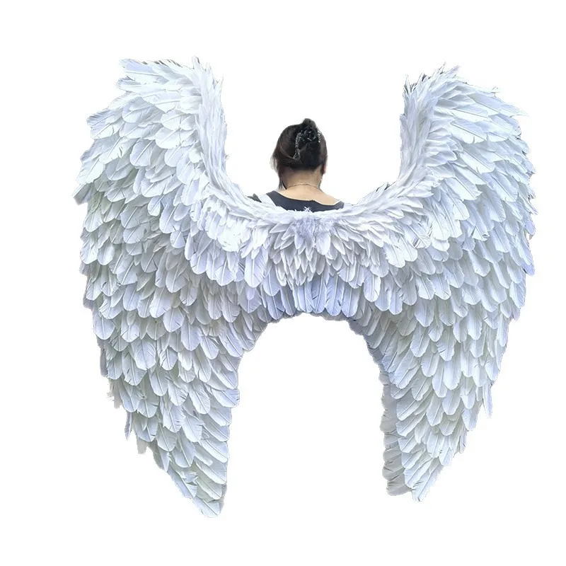 Angel, feathered wings photography props