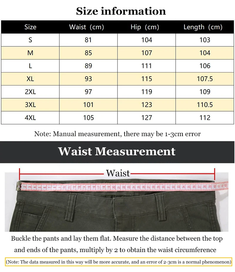 Taktische Cargohose für Herren, klassische Outdoor-Wanderhose, taktische Jogginghose, wasserdichte Hose mit mehreren Taschen – Detail 1