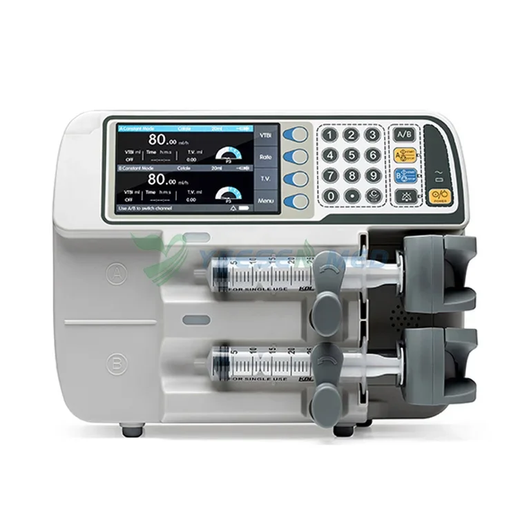 

hospital use electric pump medical double channel Infusion Syringe Pump