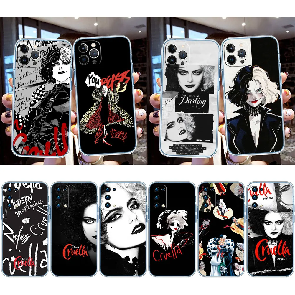 Новый высококачественный чехол YK5 Cruella De Vil для телефона Motorola Moto E22I G7 G6 G5 G4 E7 E6 Play Plus Power