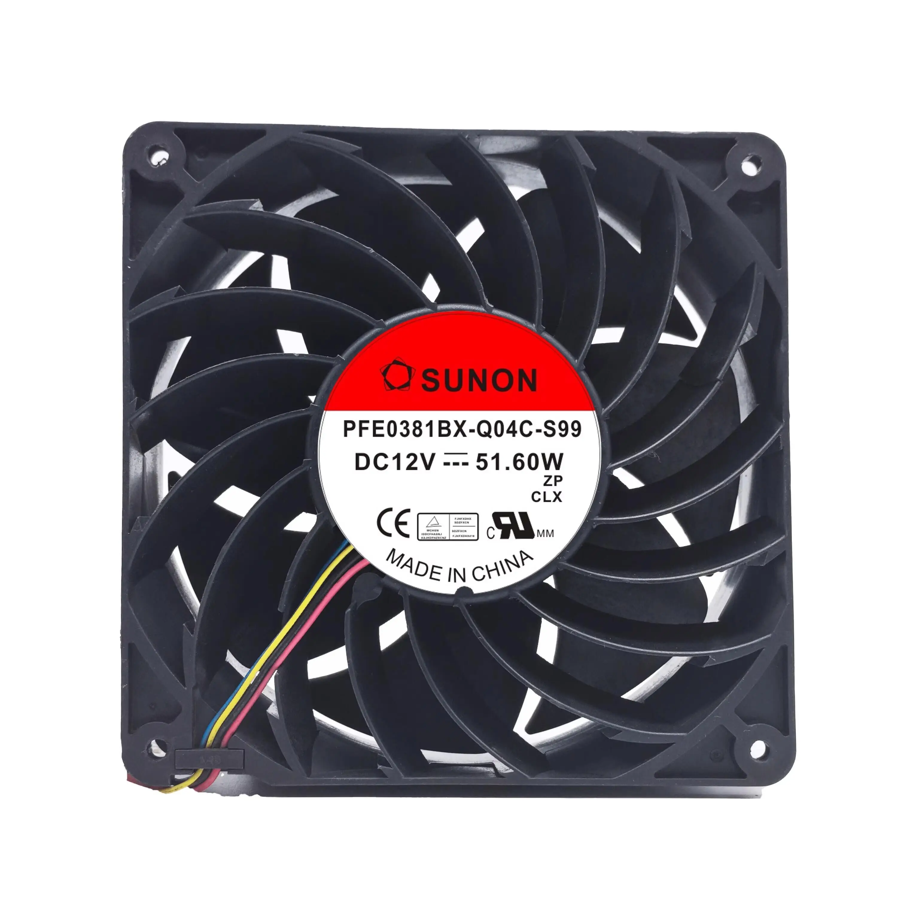 New  For Original SUNON PFE0381BX-Q04C-S99 14038 12V 51.60W High Air Volume Fan