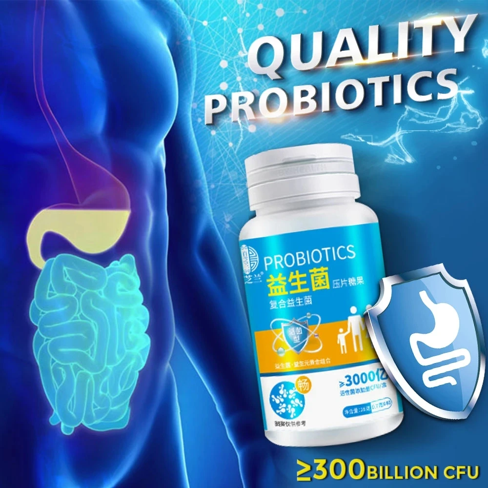 2 Bottle Probiotic Improve Intestinal Absorption Improve Digestion Balanced Colonies Vegan Enzyme Reduce Gas Bloating Constipati