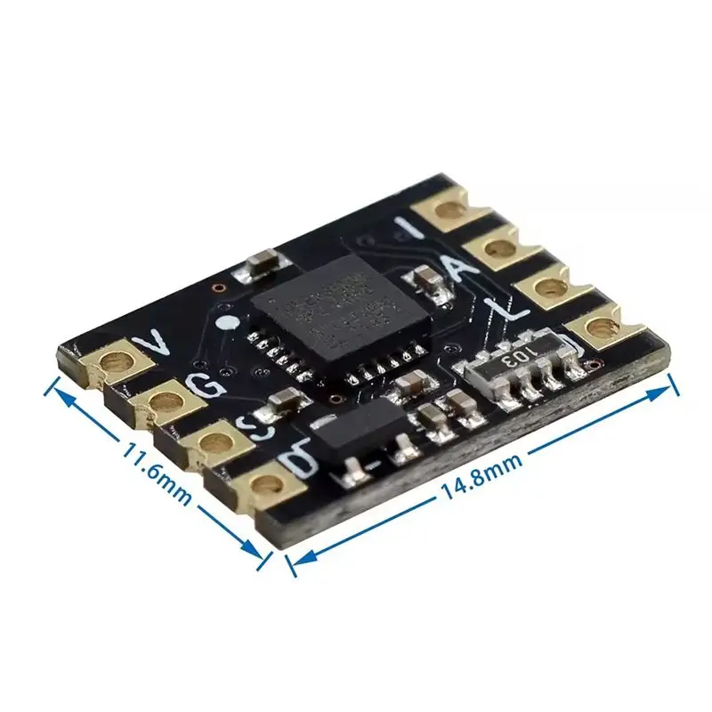 B86B 3Pcs MPU-6050 Gyroscope Sensor Module Triaxial Accelerometer 6DOF for Arduino Robotics DIY