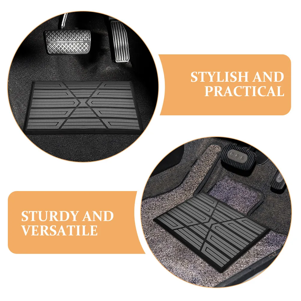 2Pcs Car Pedal Pad Replacement Auto Carpet Maintenance Repair Patch Nonslip Floor Mat Patch Kit Foot Pedal Cover