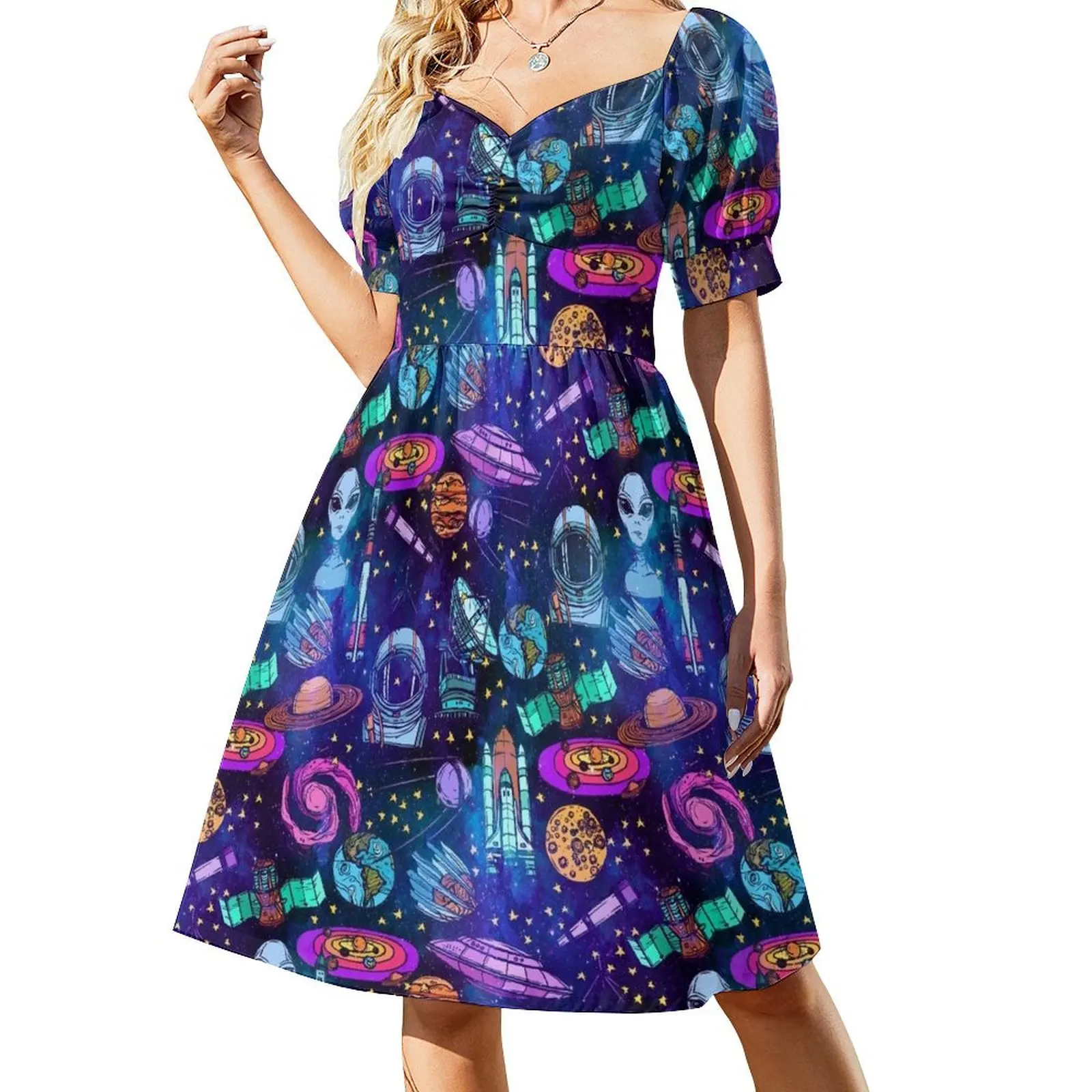 

Outer Space Pattern Dress women formal occasion dresses dress dresses