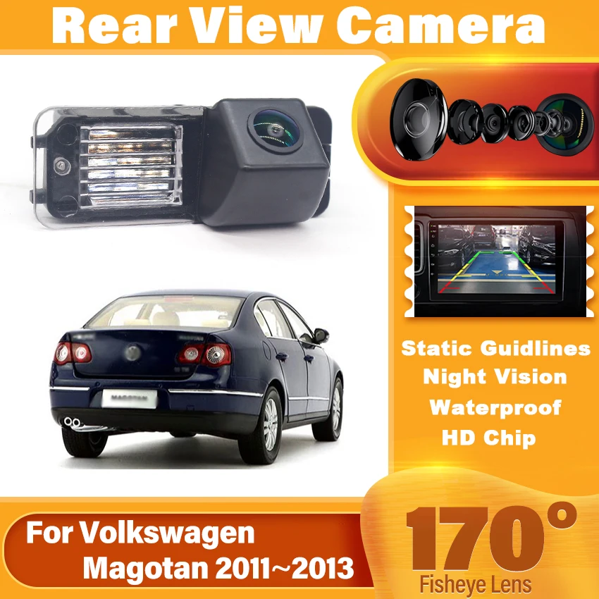 170° Wide Angle Parking Camera For Volkswagen Golf 6 MK6 Polo 6R V Passat CC Magotan For VW Bora Dedicated HD Reverse Rear view