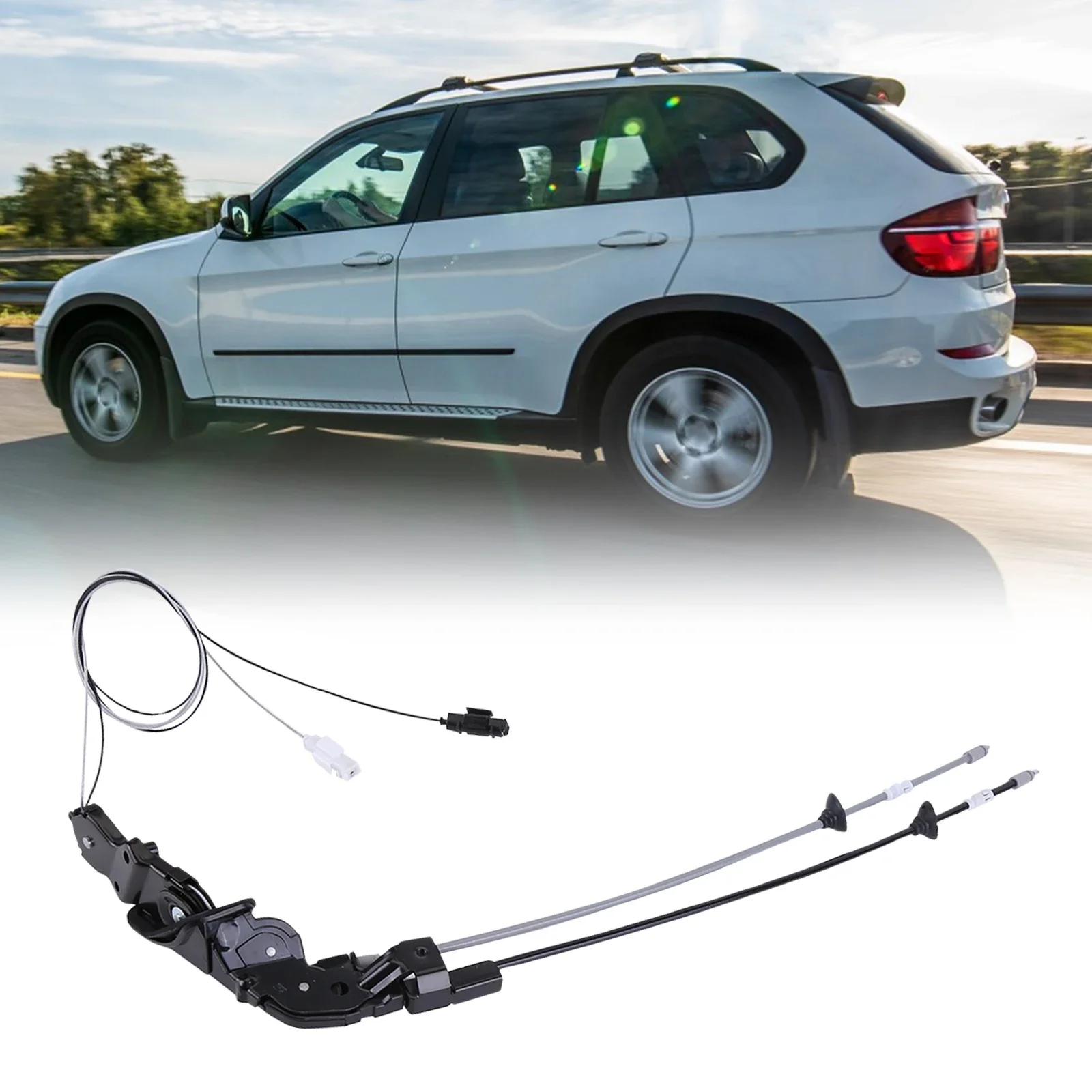 

Passenger Side Rear Power Sliding Door Cable Kit w/o Motor 85620-08042 Compatible for 2004-2010 Sienna