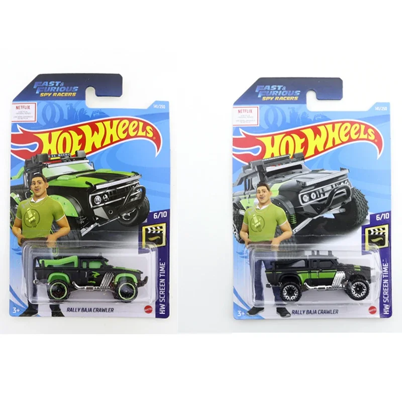 

2021-141 Hot Wheels RALLY BAJA CRAWLER Mini Alloy Coupe 1/64 Metal Diecast Model Car Kids Toys Gift