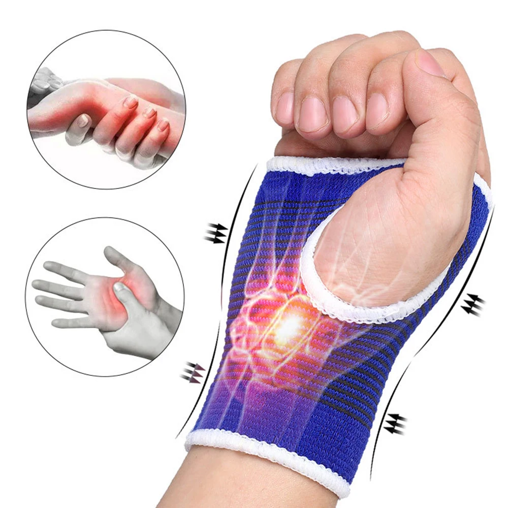 BraceTop Sports Wrist Hand Brace Gym Home Wrist Support Gloves Hand Palm Gear Protector for Carpal Tunnel Tendonitis Pain Relief