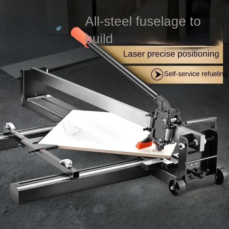 Manual Tile Cutter for Ceramic Floor Tiles Brick Wall Cutting Tool Push Pull Knife with Infrared Guide Tile Trimming Machine