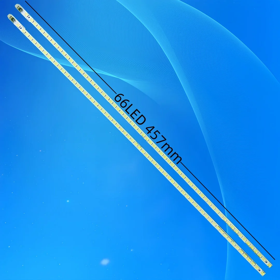 

2 шт./лот, 66 светодиодов, 457 мм, светодиодная лента для телевизора LCD-40DS30A 40LX235A 40LX260A GK0362ZA SLED_2011SSP40_5630_R66 2011SSP40_5630_L66