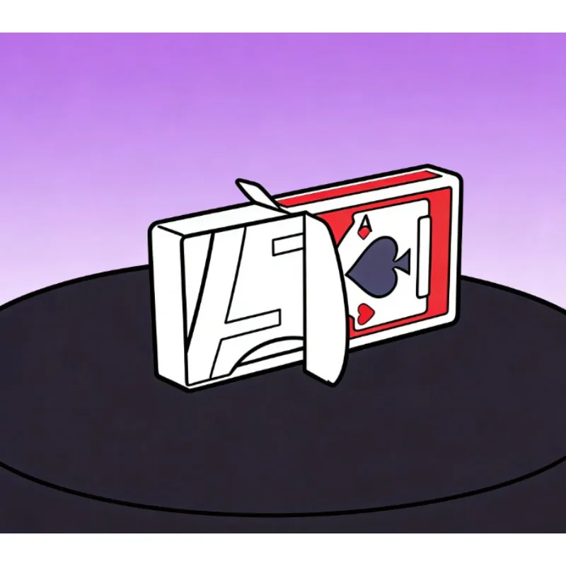 

Карта на стол: фокус с картами, иллюзия, реквизит для профессиональных магов, аксессуар для покера