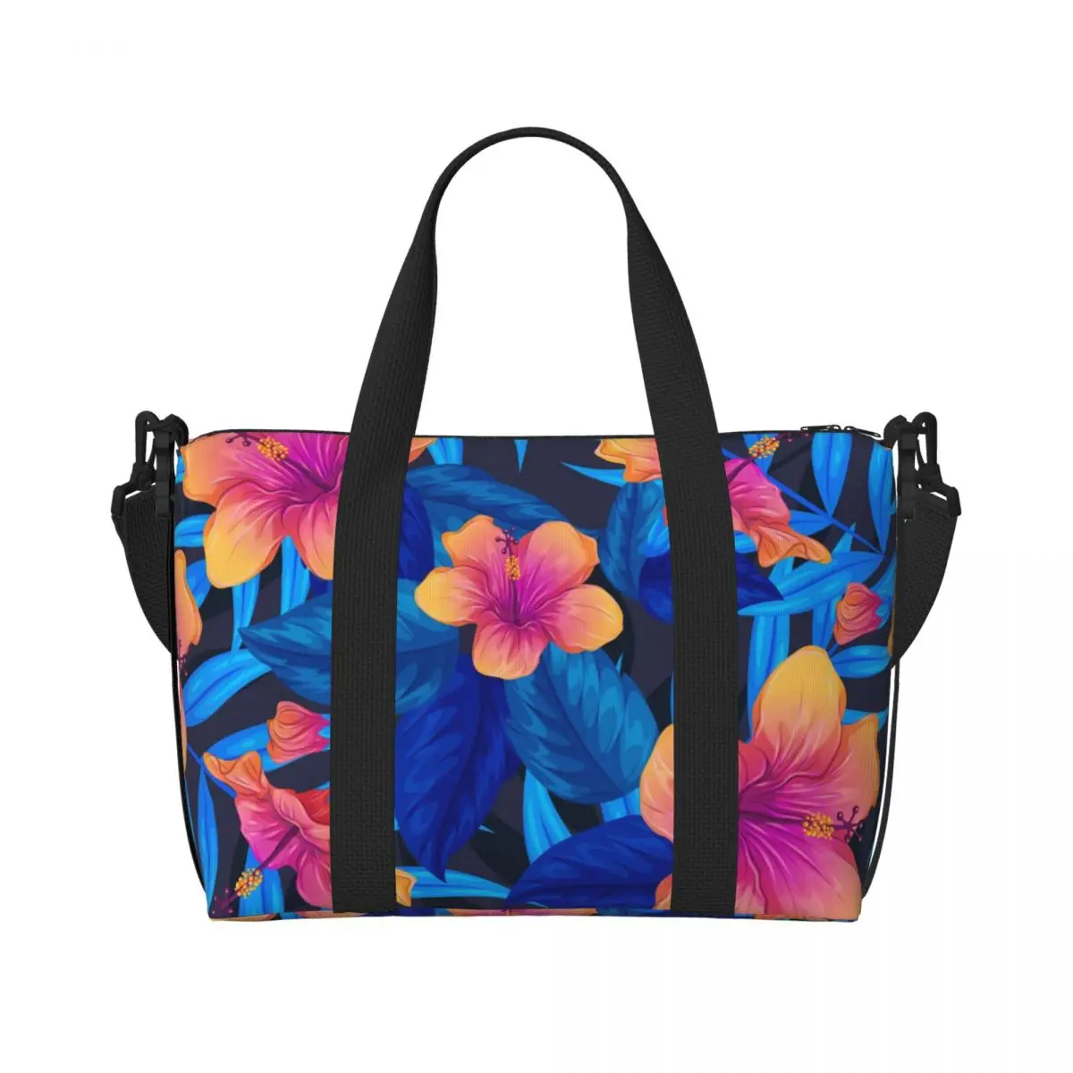 

Retro Floral Portable Travel Bag,Large capacity sports Gym Bag, Lightweight carry on Luggage Duffle Bag coach Bag Camping bag