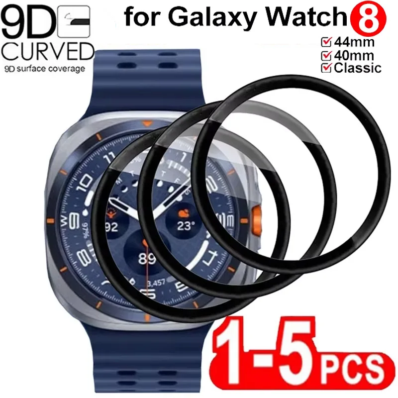 Screen Protector For Samsung Galaxy Watch 8 40mm 44mm Watch Screen Protective Anti-scratch Film For Samsung Watch 8 classic 46mm