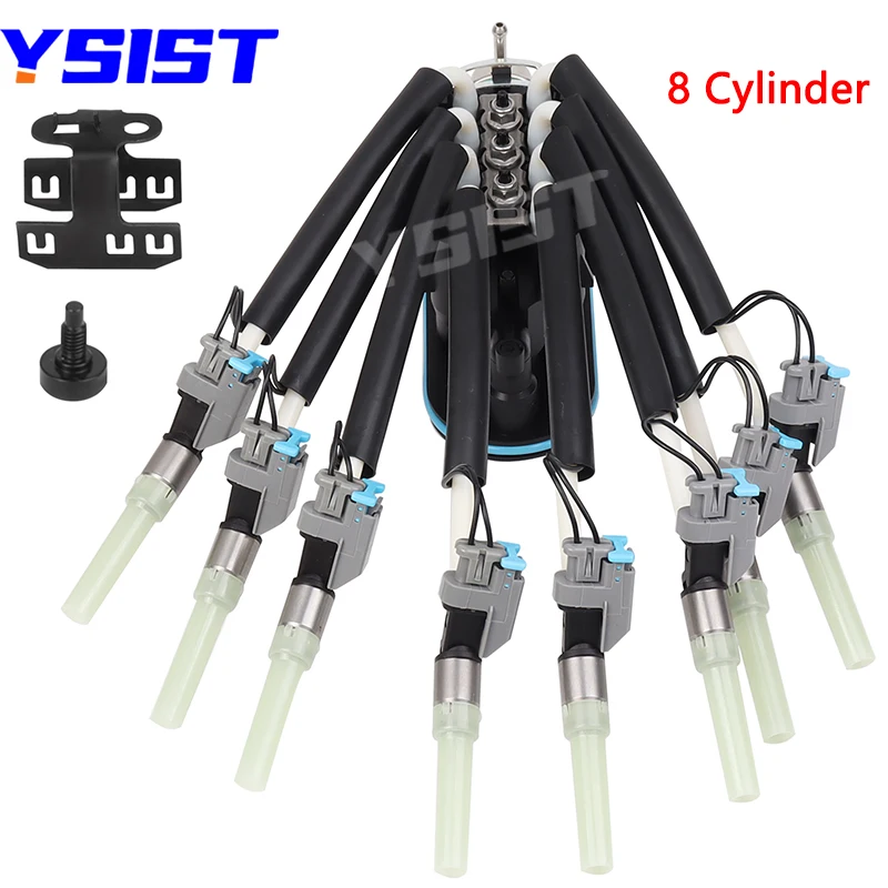 FJ504 Spider Fuel Injector 8 Cylinder for Chevrolet GMC Pickup Truck P30 Suburban Chevy Express 1500 2500 3500 V8 5.0L 5.7L