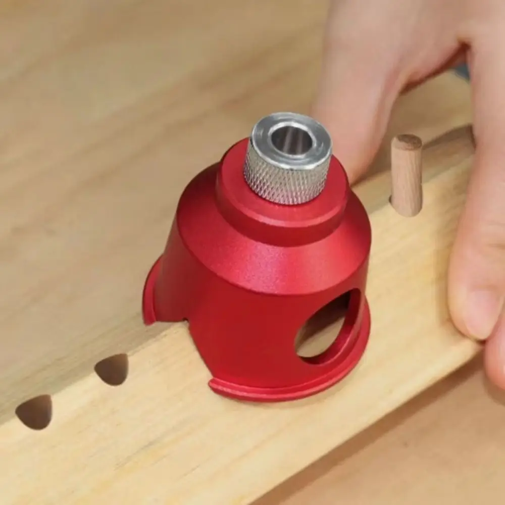 

3-10mm Woodworking Drill Locator Aluminum Alloy Straight Hole Guide Vertical Drill Guide Splicing Drilling