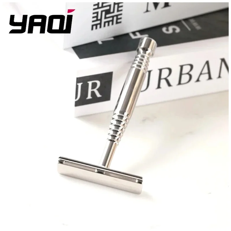 YAQI Romulus with Magnet Classic Handle Double Edge Safety Razor for Men And Women Stainless Steel