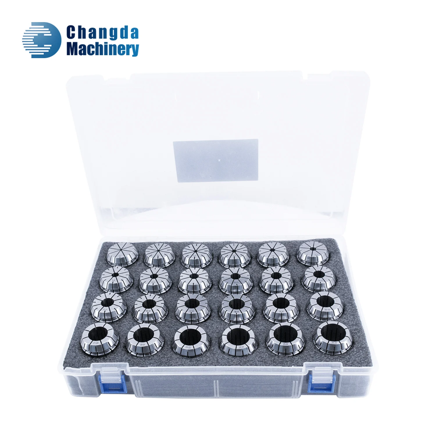 Precision Machine Tool Accessories  ER40 Spring Collets Full Size  ER40-24pcs Spring Collet Set(Inch) for  Industries
