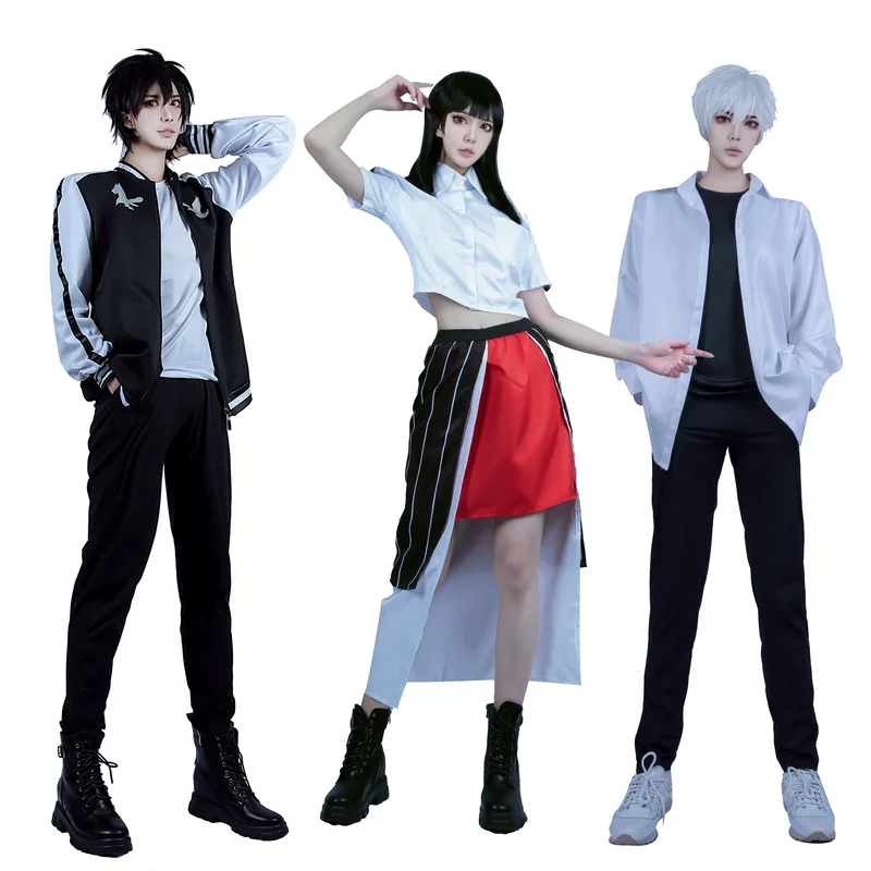 بدلة كاملة ثنائية الأبعاد للكوسبلاي ، عامل وقت الضباب ، ساعات Lu Guangdao ، Qiao Ling ، ملابس الرسوم المتحركة