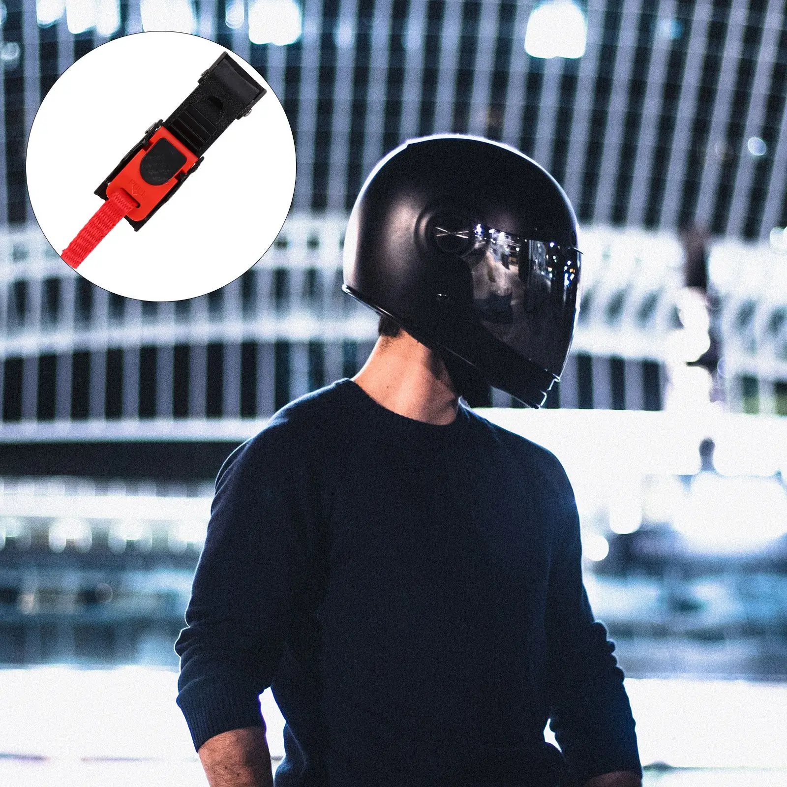 

3Pcs Buckle Sturdy Safety Hat Buckle Easy Use Buckles for Accessories Supplies Safety Hat Buckles