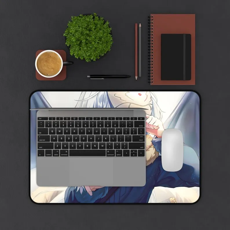 سجادة مكتب ريمورو تيمبيست | لوحة ماوس أنيمي سلايم | لوحة ماوس ألعاب كبيرة للمكتب من أوتاكو | هدية 2026 لمحبي الرسوم المتحركة والاعبين | المسيح #4