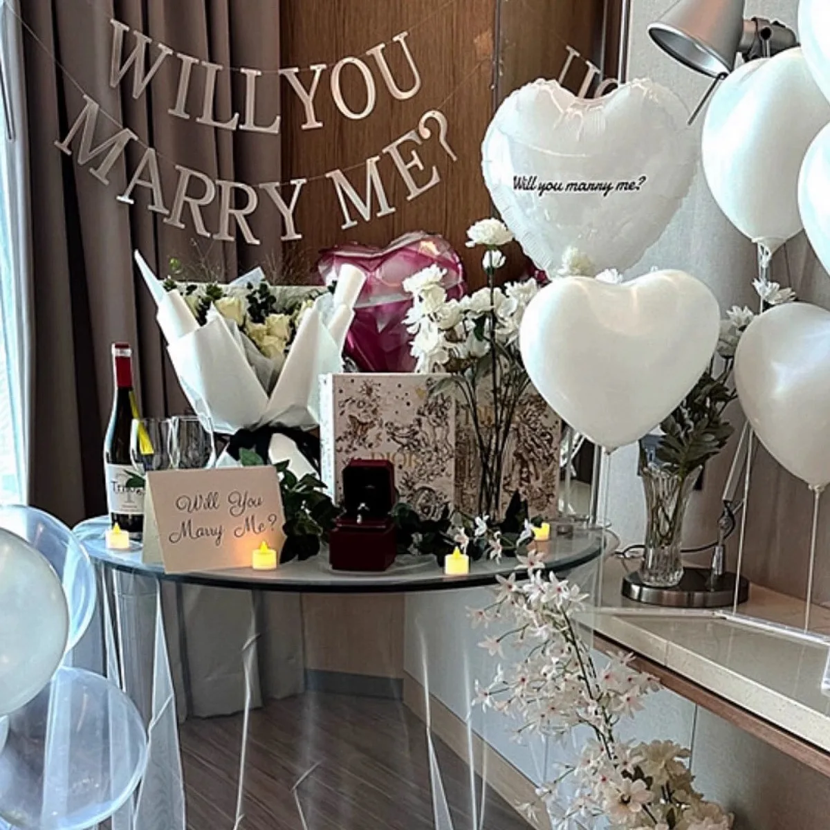 الكورية Sle Ins بالون حامل منضدية الديكور عرض القلب aped حامل مشهد عيد ميلاد عمود الزخرفية بالون اللاتكس