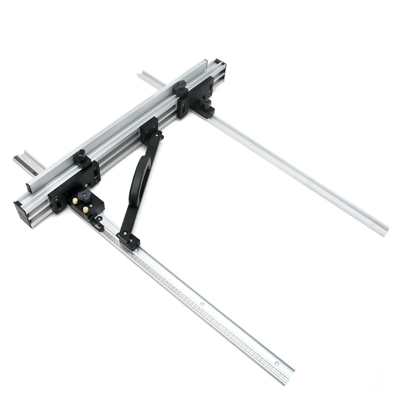 Electric Circular Saw Backed with DIY Tool 800/1000mm Aluminum Alloy Flip Engraving Machine Set