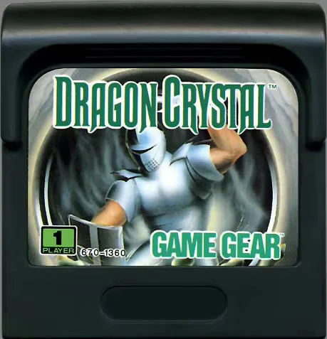 

8-битный игровой картридж GAME GEAR: DRAGON CRYSTAL (унигитайская версия США! ）