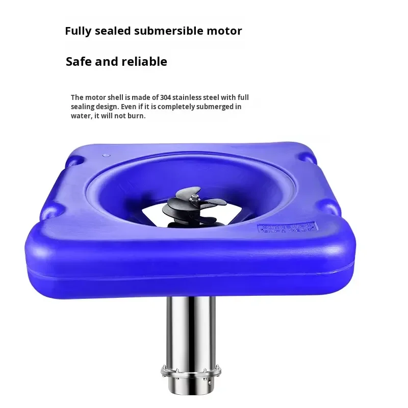 Electric Aerator with 100 Percent Copper Wire Motor 0.75 to 3 HP Factory Direct for Fish Pond Aquaculture