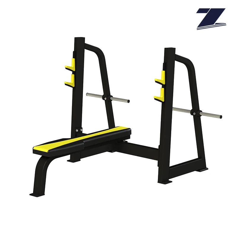 مقعد مسطح للياقة البدنية في صالة الألعاب الرياضية التجارية Zenbon عالي الجودة #6