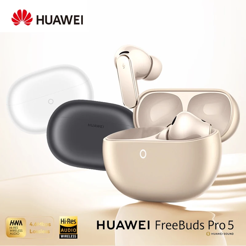 سماعات هواوي Freebuds Pro 5 الأصلية TWS سماعة لاسلكية تعمل بالبلوتوث 6.0 سماعة رأس ANC نشطة لإلغاء الضوضاء سماعات أذن Hifi