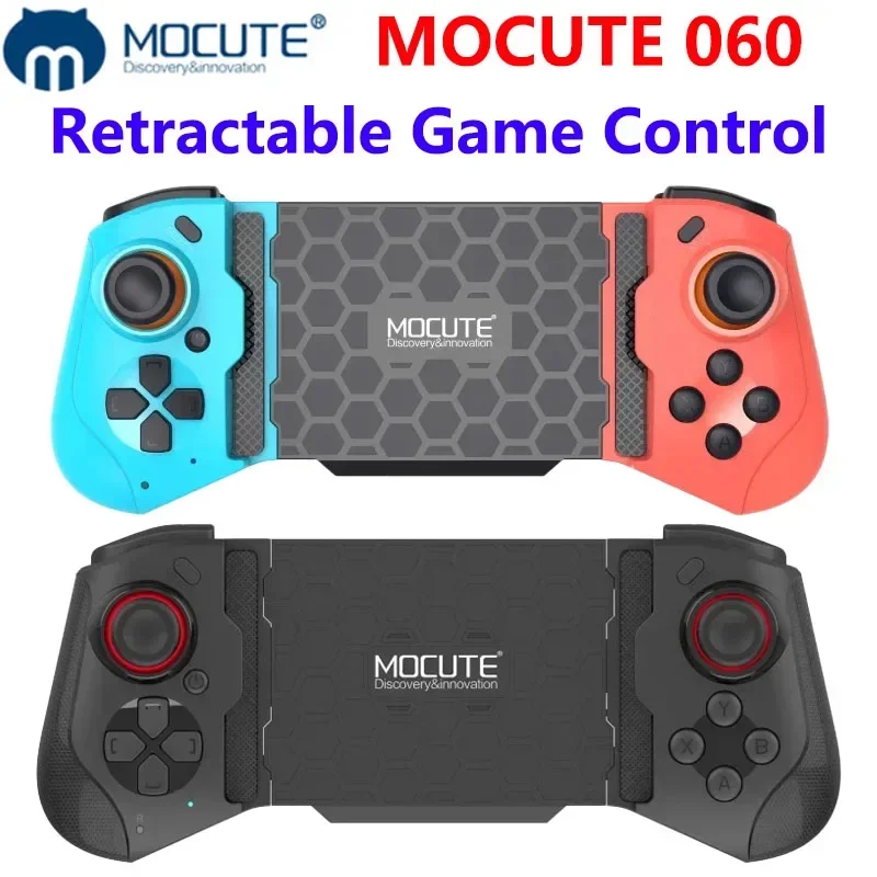 MOCUTE 060 062 Teleskop-Gamepad-Controller, Joystick, kabelloser Bluetooth-Controller, dehnbares Gamepad für Android/IOS-Telefone