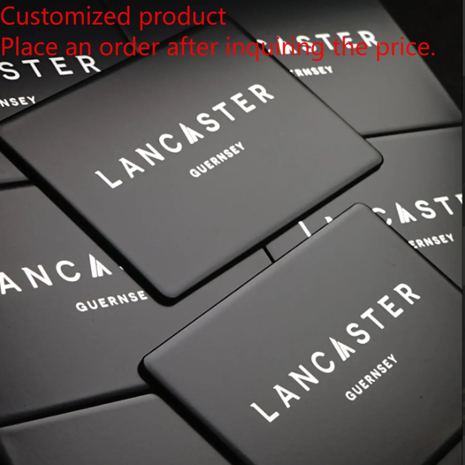Prodotto personalizzato Smart Card NFC in acciaio inossidabile senza contatto con biglietto da visita in metallo vuoto con chip 213 215 216 per incisione laser