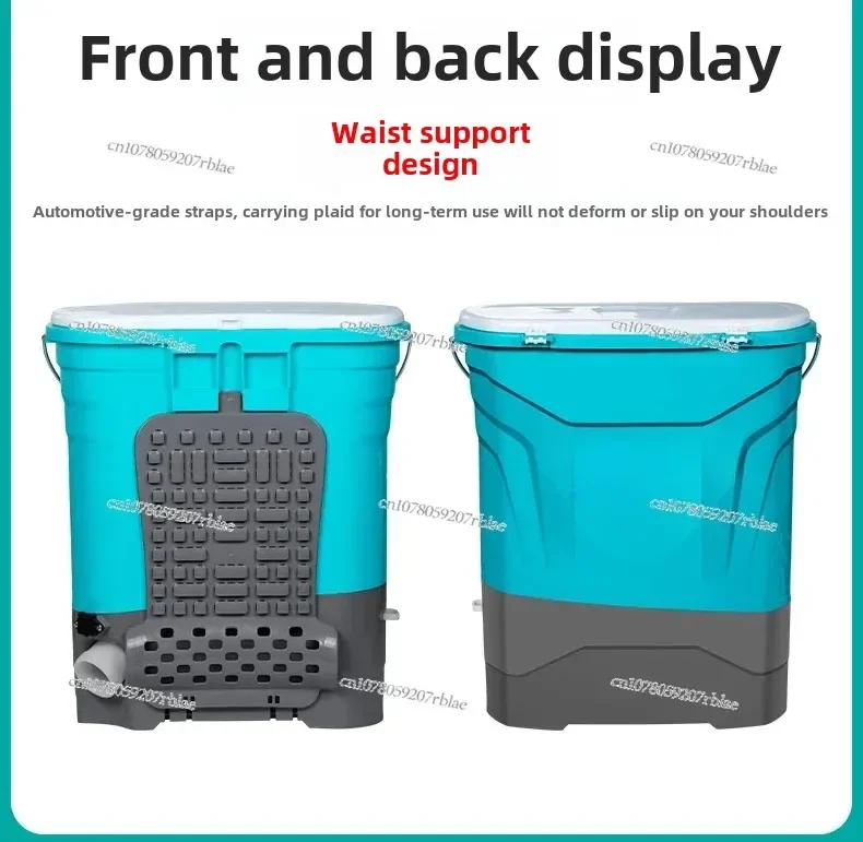 

Electric Fertilizer Applicator Agricultural Backpack Type Multi-function Garden Tools Spreader
