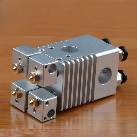 3D printer accessories Ultimaker version 2 aluminum alloy cross slide E3D 4 nozzle multi-nozzle extrusion head
