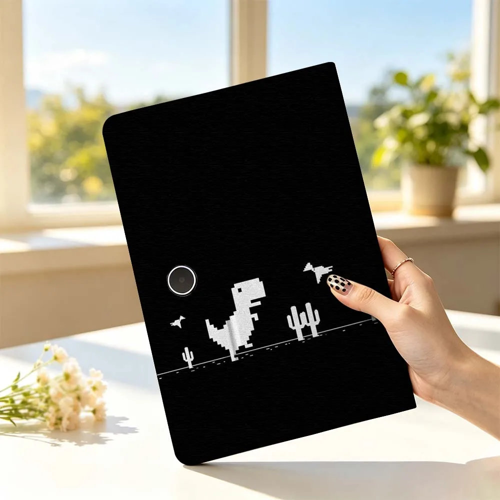 

Art Dino line Soft For OPPO VIVO IQOO OnePlus Realme Pad 3 Pro 13 12.1 11.61 11.4 10.36 11 inch Tablet Case